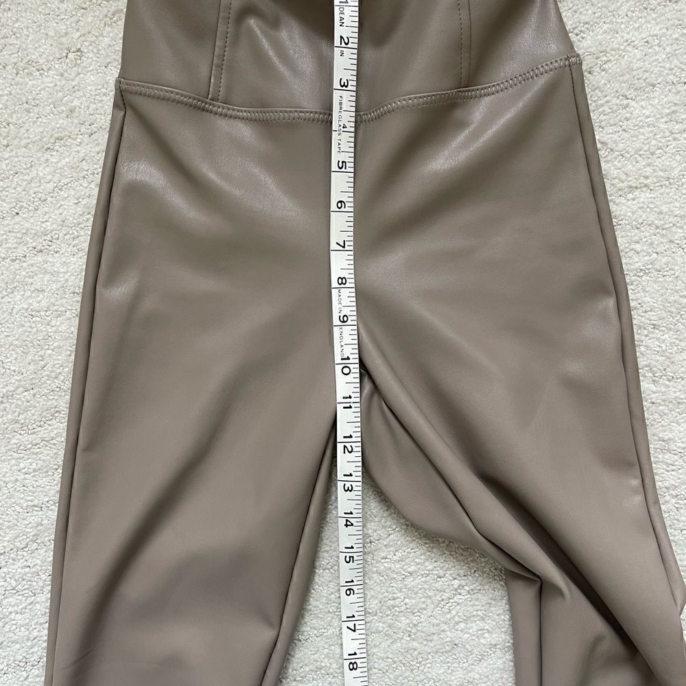 Dynamite faux leather leggings, small - Picture 3 of 7